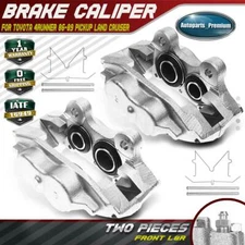 2x Brake Caliper For Toyota 4Runner 86-89 Pickup(4WD) Land Cruiser Front Pair