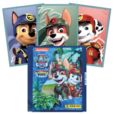 Panini Paw Patrol Jungle Pups 2024 Sammelsticker Sticker 1-164 + P01-20