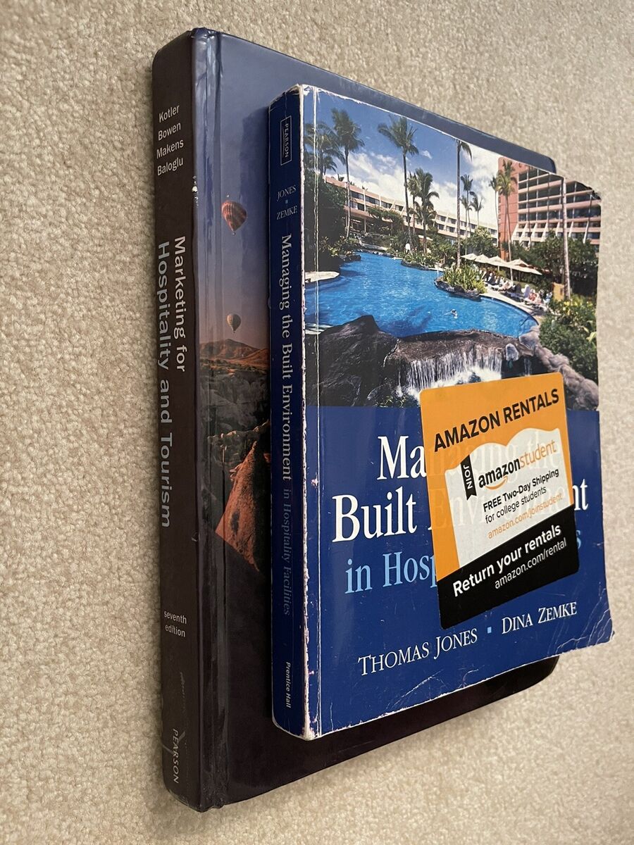 Used Marketing For Hospitality And Tourism 7th Edition & One