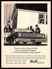 1966 American Rambler Rougue Budd Automotive Parts Detroit Michigan AMC Print Ad