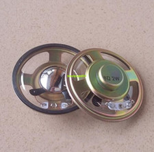 2pcs 57MM 8ohm 8 2W speaker Loudspeaker Round transparent waterproof For toy