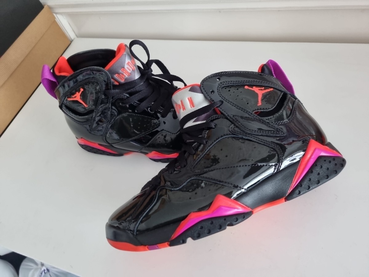 Air Jordan 7 ブラック/イエロー/レッド JORDAN BRAND AIR JORDAN 7 RETRO BLACK/CITRUS-VARSITY RED