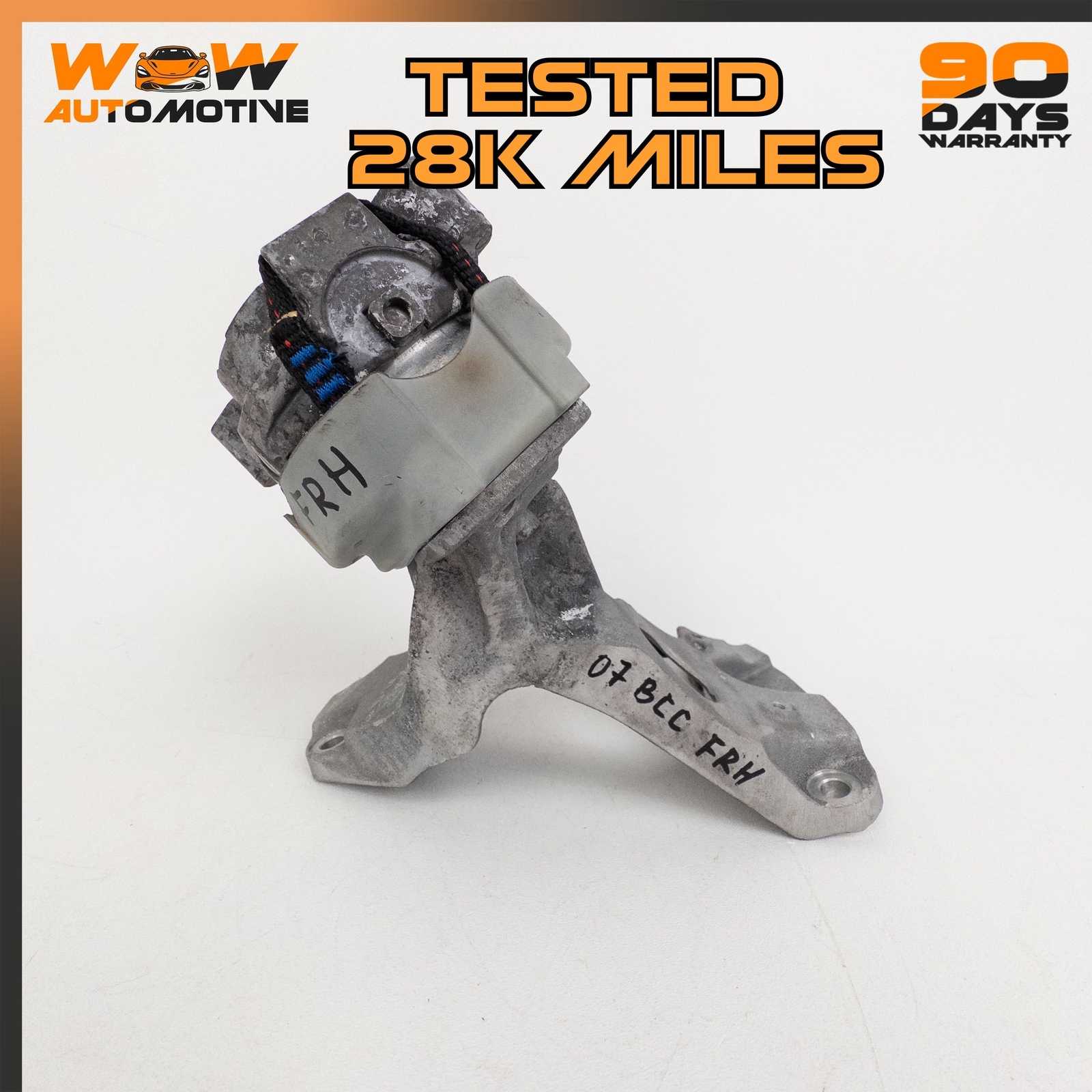 04-19 BENTLEY CONTINENTAL GTC 6.0L FRONT RIGHT ENGINE MOTOR MOUNT BRACKET OEM
