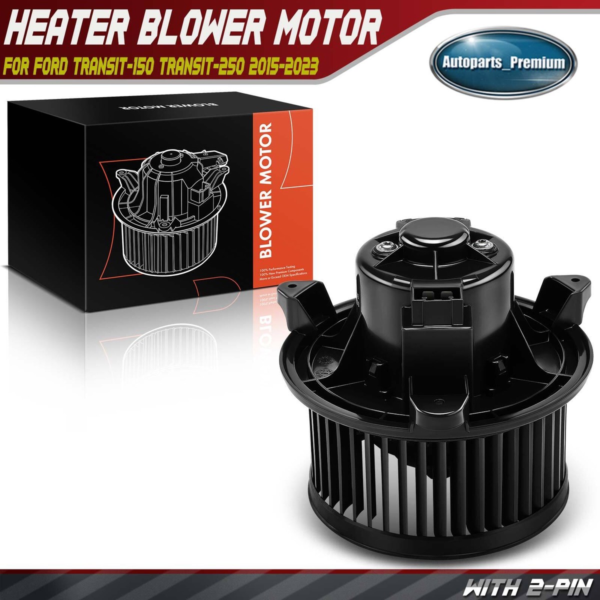 Blower Motor For 15-22 Ford Transit-350 Transit-150 Transit-250 HD HX78N3