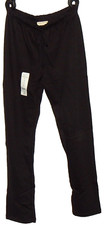 NWT Bobbie Brooks Women's Black Sweatpants Sz Small Comfort Style NEW 