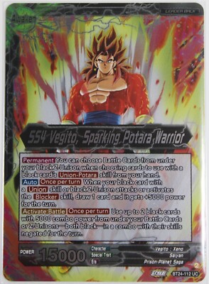 SS4SonGoku & SS4Vegeta/ SS4 Vegito, Sparking Potara Warrior SS4SonGoku & SS4Vegeta/ SS4 Vegito, Sparking Potara Warrior