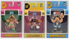 Loyal Subjects Garbage Pail Kids x WWE Stone Cold Macho Man Warrior Figure Lot