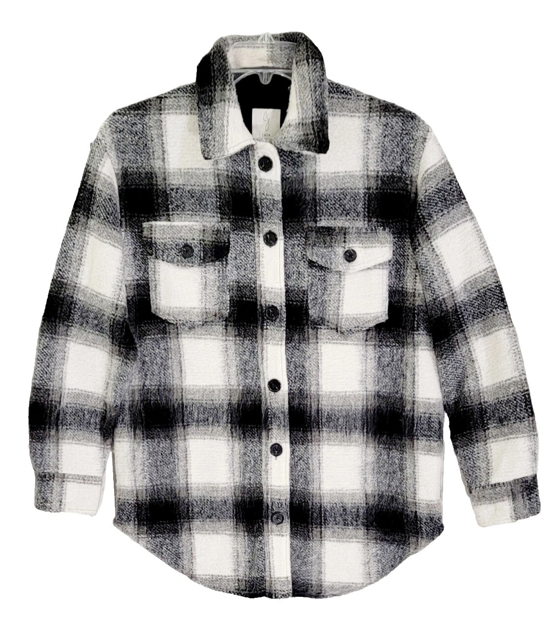 JOIE Preto Casual Casacos, jaquetas e Coletes para mulheres