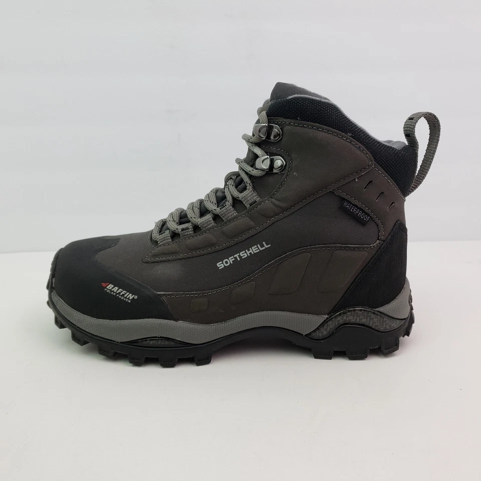 Botas de caminhada Baffin Polar Proven feminina tamanho 7 cinza preto impermeável macias-W001 - Imagem 3 de 4