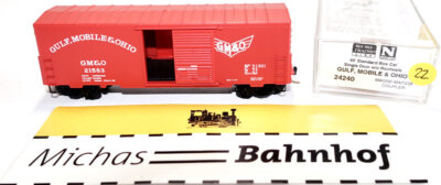 Micro Trains Line 24240 40' Standard Boxcar Gulf Mobile Ohio 21583 N 1:160 m22 å