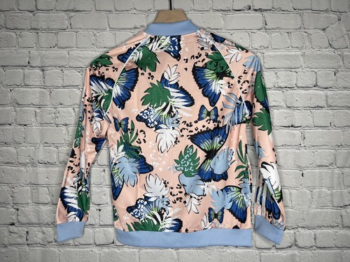 Adidas Originals Girls Her Studio London Track Jacket Small 9-10 Butterfly NWT - Picture 8 of 8