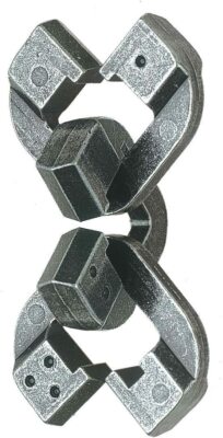 Hanayama HUZZLE Puzzle ''Cast Chain'' Schwierigkeitsgrad 6 (aus 6 Levels)