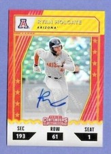 RYAN HOLGATE 2021 Panini Contenders Draft Prizm #CTO-RH AUTO  #d 1/10