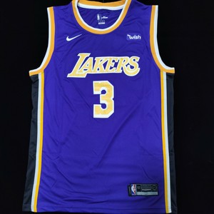 Anthony Davis 3 L A Lakers Stitched Mens Jersey Purple Ebay
