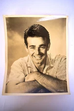 Vintage Stuart Whitman Photograph 20Th Century Fox Player Printed In USA Collec
