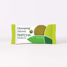Organic Oat Biscuits - Matcha 40g