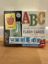 Vintage 1963 ED-U-CARDS Counting and Numbers Flash Cards NEW IN BOX
