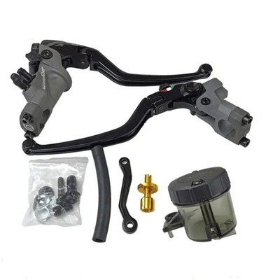 19 RCS Motorrad Hydraulik Hauptbremszylinder Seilzug Kupplung Universal 22mm