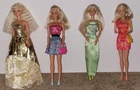 Awesome Vintage 80s Barbie Doll Lot of 4 Dolls Clean & Dressed