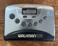 Sony WM FX 251 Walkman Cassette Player - Radio