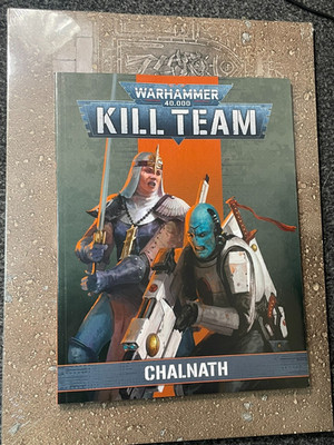 Kill Team Chalnath Book Datacards / Terrain board Warhammer 40k 2612 Tabletop