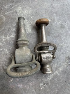 Vintage Firefighting Hose Nozzle
