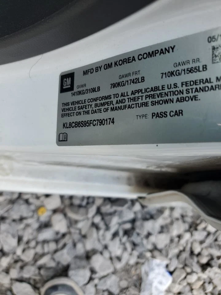 (LOCAL PICKUP ONLY) Driver Rear Side Door Electric Model EV Fits 13-16 SPARK 263 Foto 3 de 4