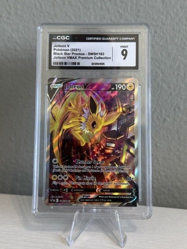Jolteon V graded CGC 9 for sale on eBay
