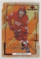 2020 MVP 20th Anniversary Colors & Contours Gold 153/250 Tyler Bertuzzi #48 sq1