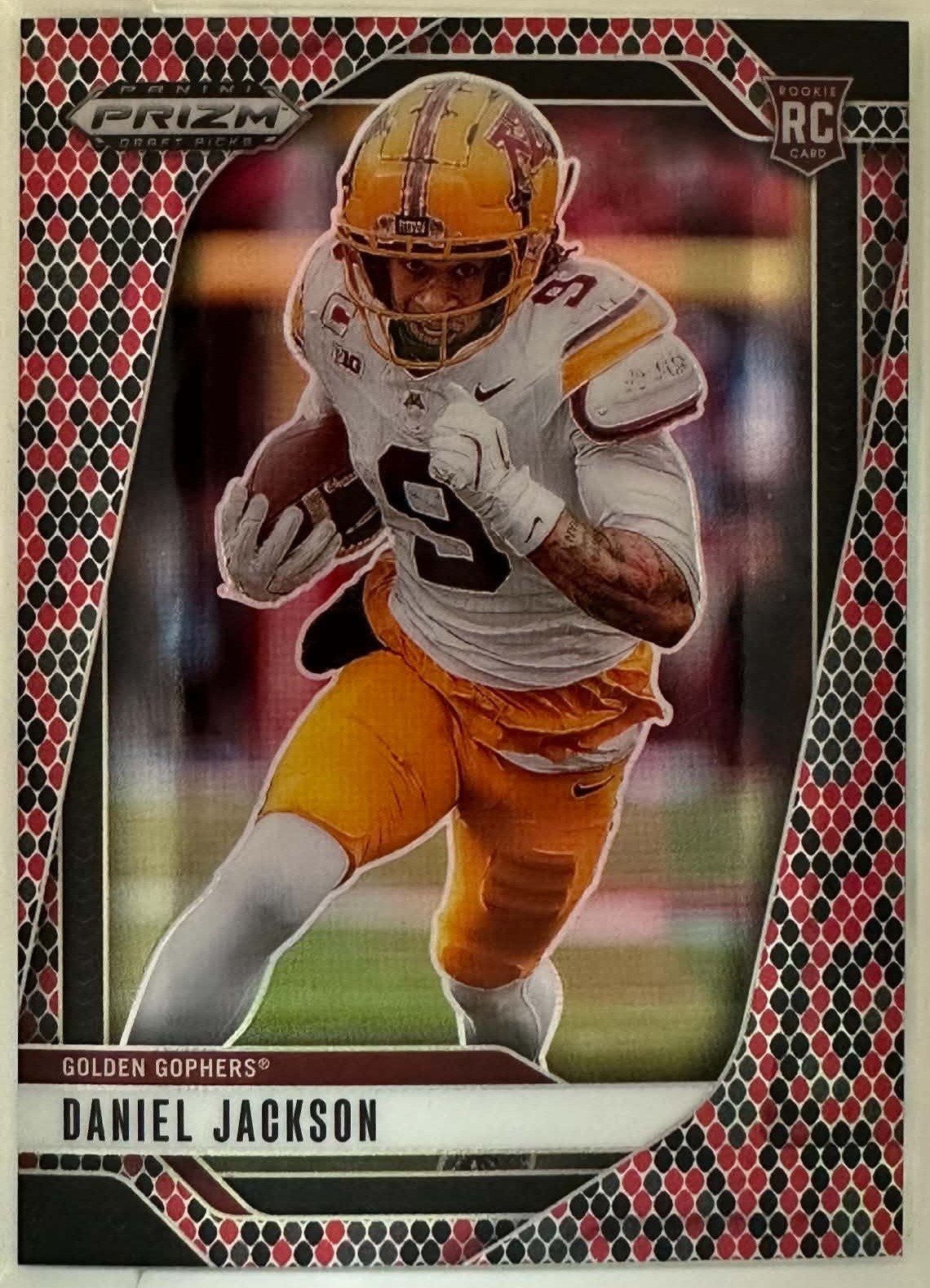 2025 Panini Prizm Draft Picks - Daniel Jackson #69 Snake Skin Prizm (RC) 🏈💥🏈