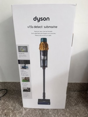 Dyson V15s Detect Submarine Cordless Vacuum LCD Lava With Box