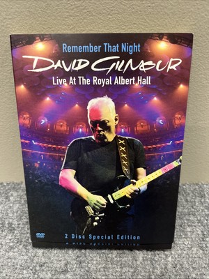 Remember That Night David Gilmour Live Pink Floyd Royal Albert Hall [2 DVD Set]