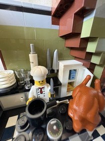 LEGO Creator Parisian Restaurant 10243 Complete Modular Buildings