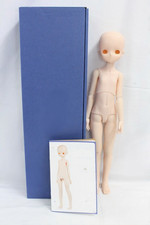 RARE YUBEL BLOB-01 Head & 1/4 Body BJD Girl Doll with Manual & Box Japan
