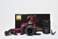 Nikon D5200 Red Kit fotocamera reflex digitale pronta all'uso ottime condizioni