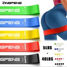 Resistance Bands Set Yoga Exercise Fitness Training Hip Tension Band
