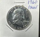 1960 Proof Franklin Half Dollar 90% Silver