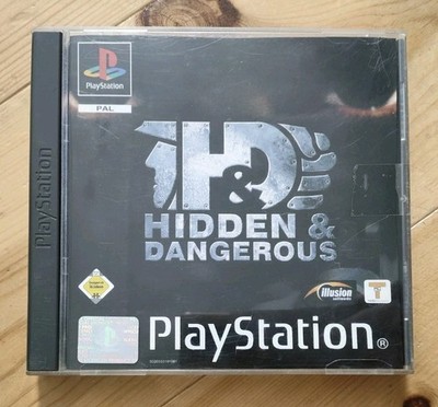 Hidden & Dangerous - PS1 - Playstation 1  