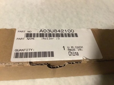 Konica Minolta A03U842100 ADU transport roller # 3 for bizhub PRESS C7000 C6000