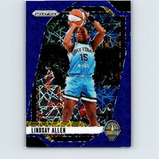 2024 Panini Prizm WNBA Lindsay Allen #107 Blue Velocity Chicago Sky