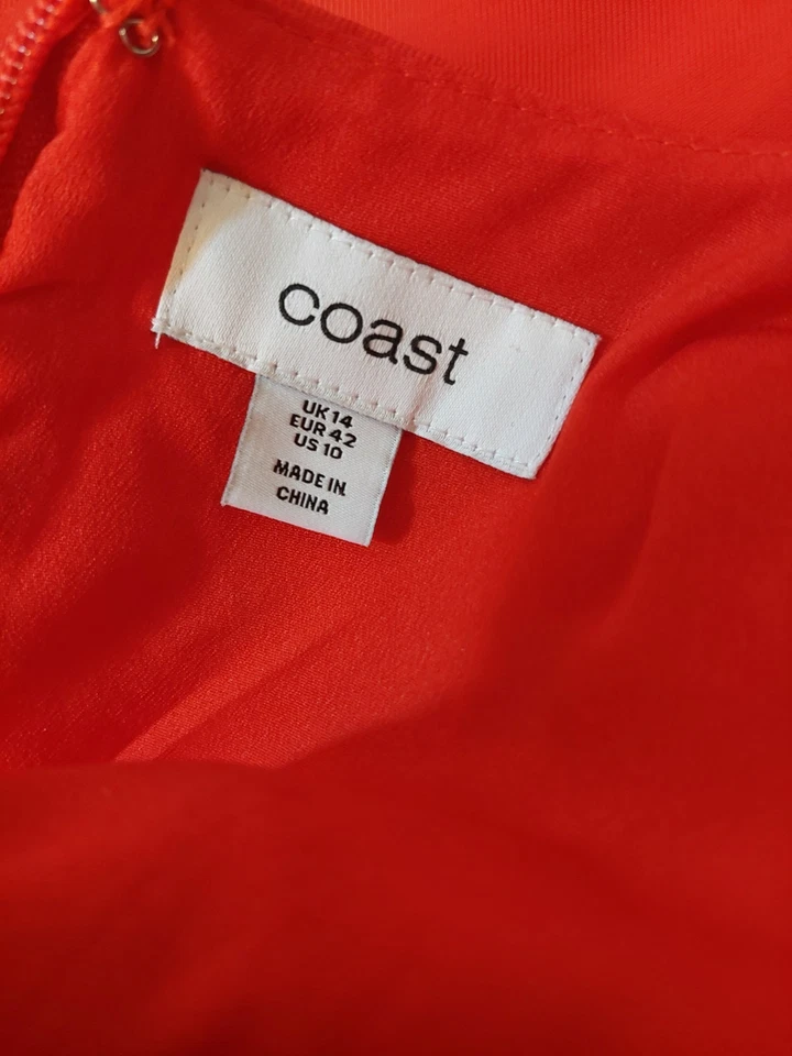 Coast Red striking Dress Size 14 – Wedding / Party / Ballgown / Formal - Image 4 of 4
