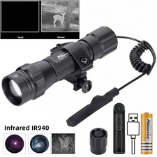 Latest Infrared LED Zoom High Bright Night Vision Infrared Fill Light Hunting 