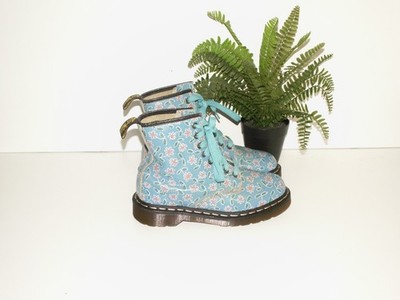 Dr. Martens 1460 Floral Leder Stiefel UK 5 EU 38 US 6 (d1924)