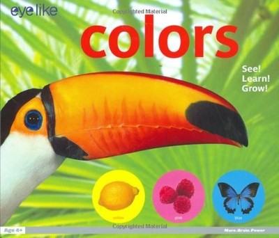 EYELIKE COLORS By Playbac - Hardcover **BRAND NEW**
