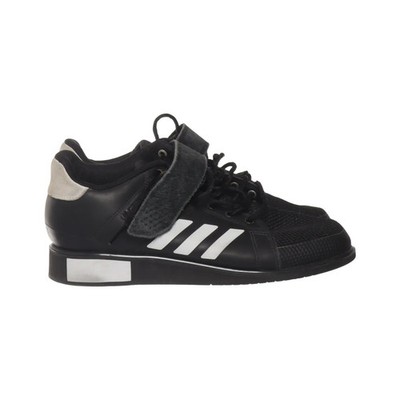 Adidas, Gewichtheber-Schuhe, Größe: 44, model: power perfect, Schwarz/Weiß #rJP