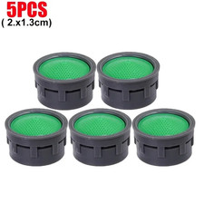 20/5PCS Faucet Filter Aerator Insert Sink Basin Tap Filter Flow Restrictor Repla