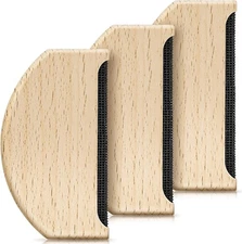 Cashmere Comb Sweater Shaver Wool Wooden Pilling As the Picture Shown 