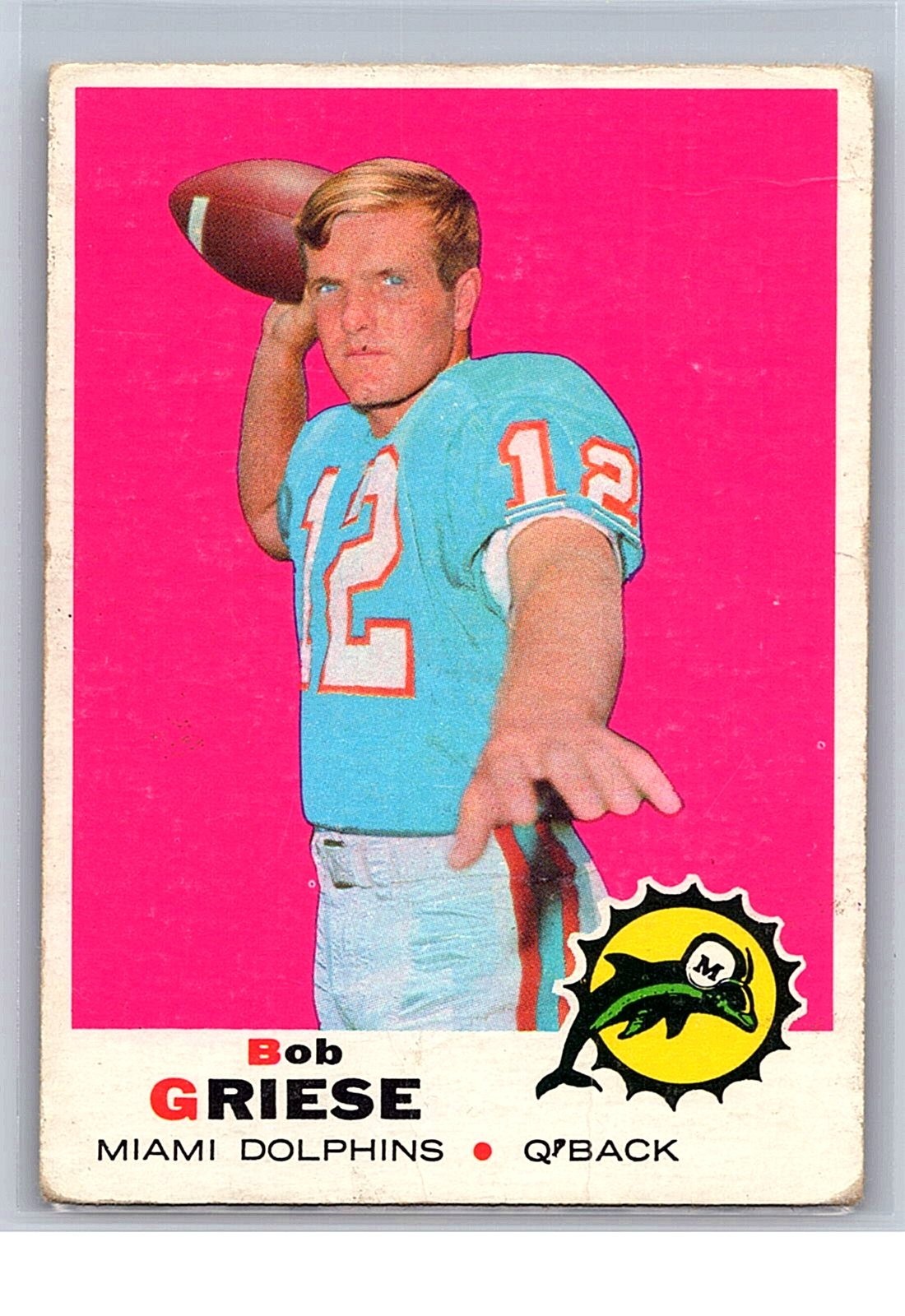 1969 Topps Football Cards – U-Pick Singles | Complete Your Vintage Set!