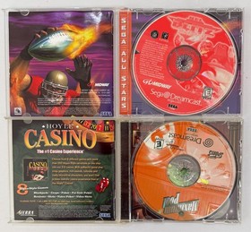 Dreamcast Games Lot - CIB, Complete - Mortal Kombat Gold, NFL Blitz 2000, NFL 2K