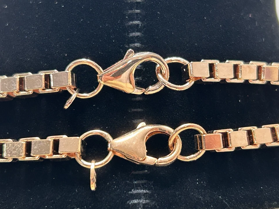 "Juego de collar de bronce Bronzo Italia QVC Milor Italia 18 y 20""" Foto 3 de 4